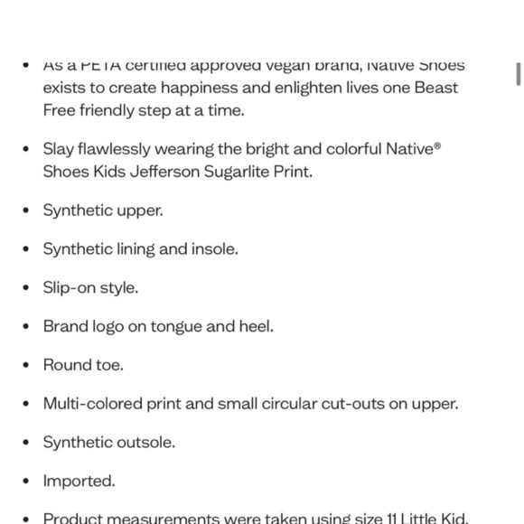 NEW NATIVE SHOES IN BOX!! - Picture 4 of 4